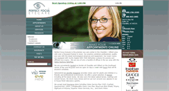 Desktop Screenshot of perfectfocuseyecare.com